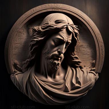 3D model st jesus (STL)